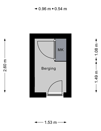 Floorplan - Steenen Dijck 65, 3146 BX Maassluis